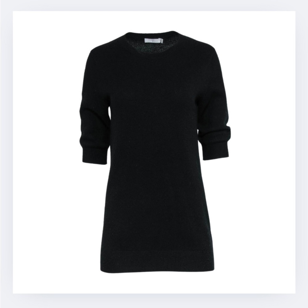 Vince Black Cashmere Tunic Sweater - Picture 8 of 9